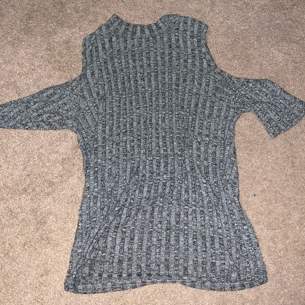 Kendall and Kylie cold shoulder sweater